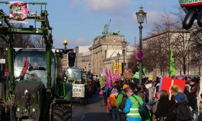 traktor i berlin